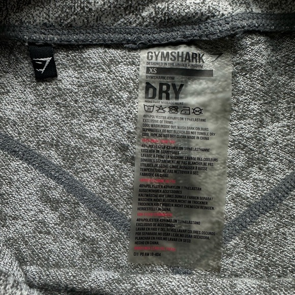 Gymshark Textured Gray Leggings - Picture 3 of 4